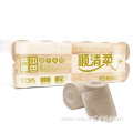 Bamboo Colored Toilet Paper Tissue Roll